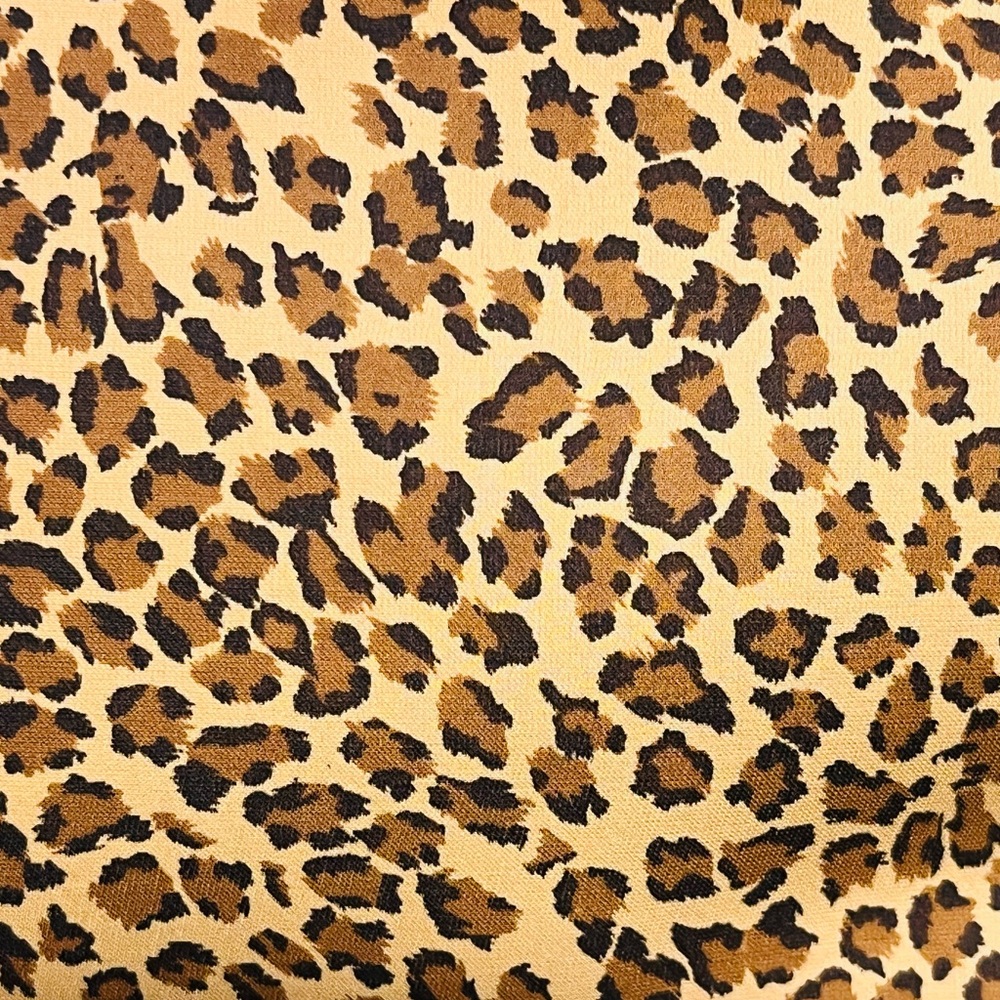 Vintage Liz Claiborne Leopard Animal Print Shoulder Bag Purse Whipstitch NWT - Picture 7 of 12